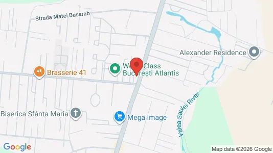 Apartments for rent i Voluntari - kort over placeringen