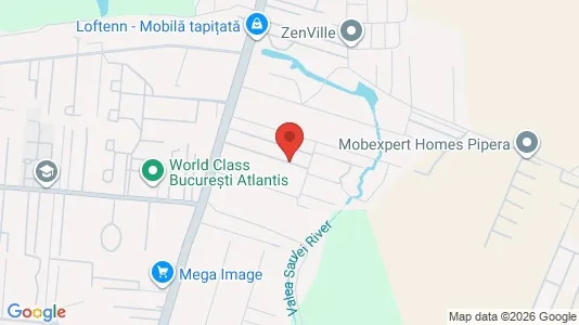 Apartments for rent i Voluntari - kort over placeringen