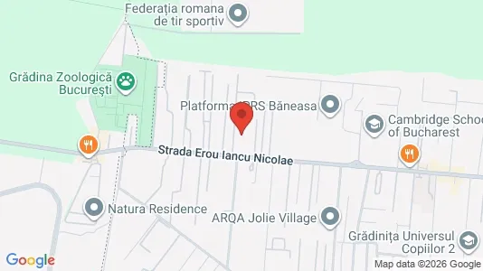 Apartments for rent i Voluntari - kort over placeringen