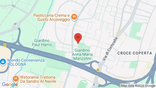 Apartments for rent i Bologna - kort over placeringen
