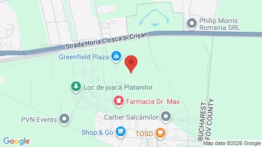 Apartments for rent i Bucharest - Sectorul 1 - kort over placeringen