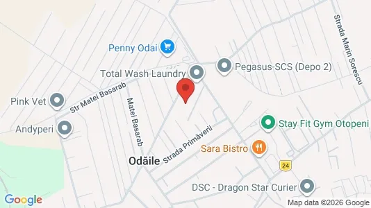 Apartments for rent i Otopeni - kort over placeringen