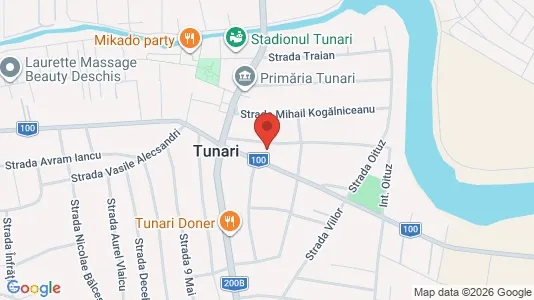 Apartments for rent i Tunari - kort over placeringen