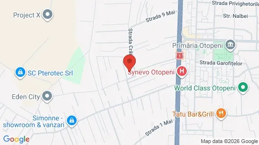 Apartments for rent i Otopeni - kort over placeringen