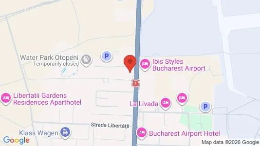 Apartments for rent i Otopeni - kort over placeringen