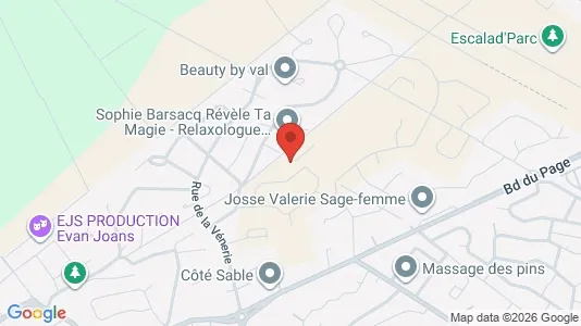 Apartments for rent i Arcachon - kort over placeringen
