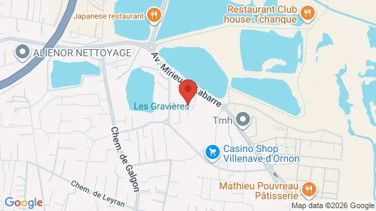 Apartments for rent i Bordeaux - kort over placeringen