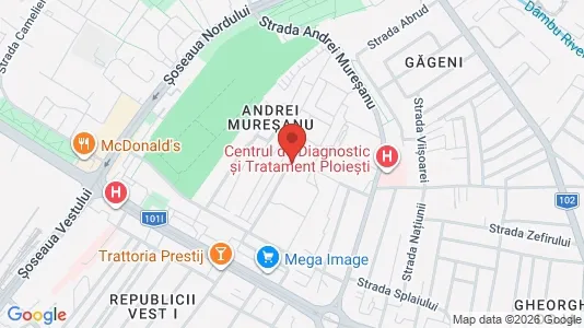 Apartments for rent i Ploieşti - kort over placeringen
