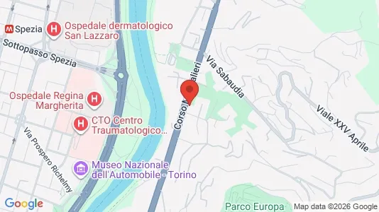 Apartments for rent i Turin - kort over placeringen