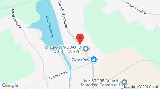 Apartments for rent i Tismana - kort over placeringen