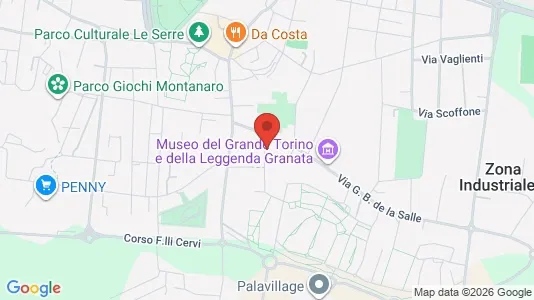 Apartments for rent i Grugliasco - kort over placeringen