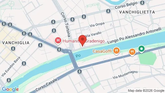Apartments for rent i Turin - kort over placeringen
