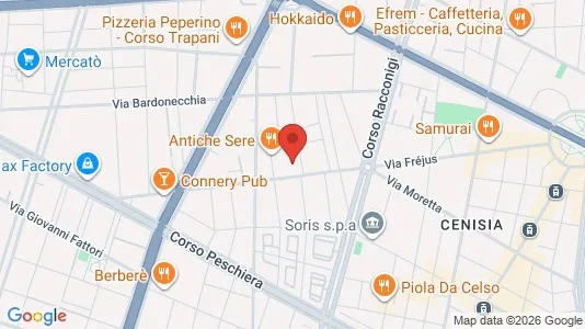 Rooms for rent i Turin - kort over placeringen