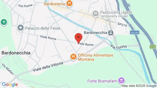Apartments for rent i Bardonecchia - kort over placeringen
