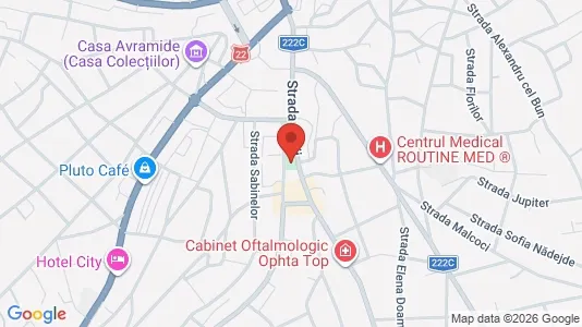 Apartments for rent i Tulcea - kort over placeringen