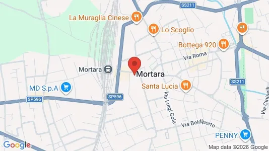 Rooms for rent i Mortara - kort over placeringen