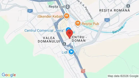 Apartments for rent i Reşiţa - kort over placeringen