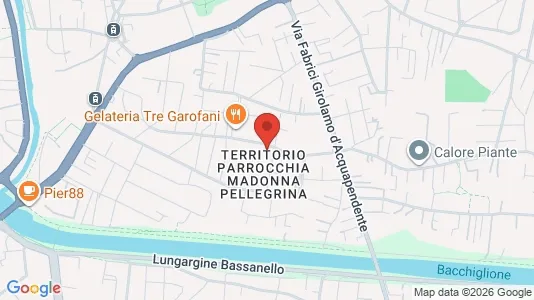 Rooms for rent i Padua - kort over placeringen