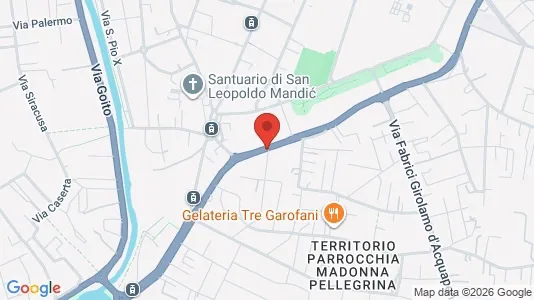 Rooms for rent i Padua - kort over placeringen