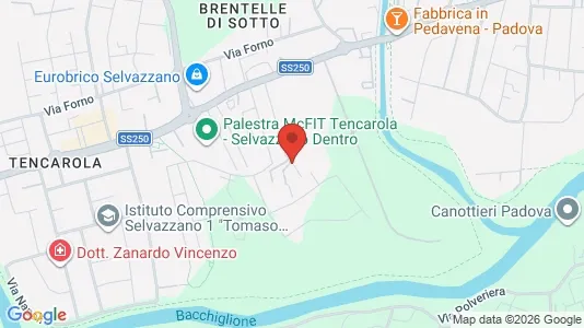 Apartments for rent i Padua - kort over placeringen