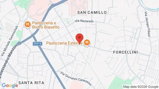 Rooms for rent i Padua - kort over placeringen