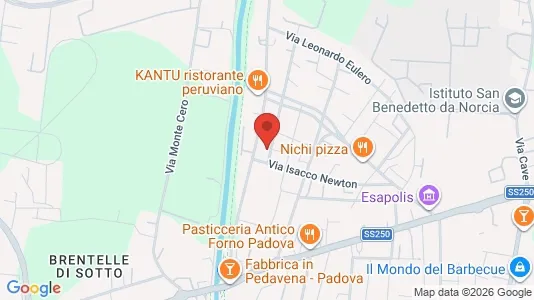 Rooms for rent i Padua - kort over placeringen