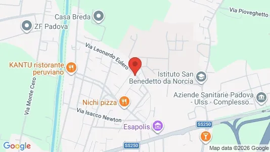 Rooms for rent i Padua - kort over placeringen