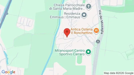 Apartments for rent i Milano Zona 5 - Vigentino, Chiaravalle, Gratosoglio - kort over placeringen