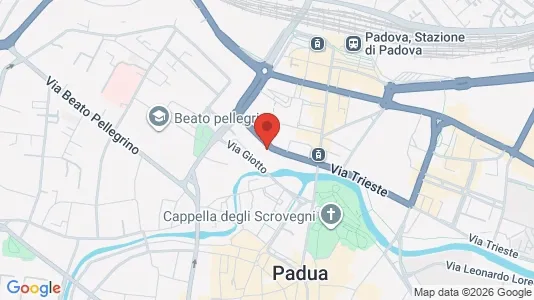 Rooms for rent i Padua - kort over placeringen