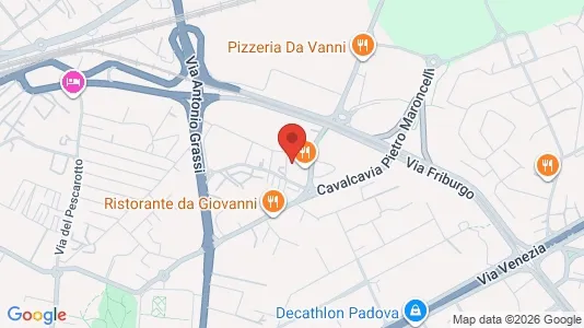 Apartments for rent i Padua - kort over placeringen
