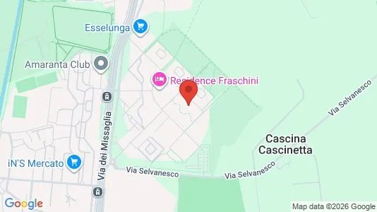 Rooms for rent i Milano Zona 5 - Vigentino, Chiaravalle, Gratosoglio - kort over placeringen