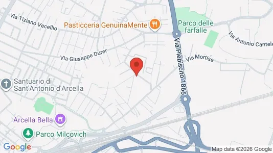 Rooms for rent i Padua - kort over placeringen