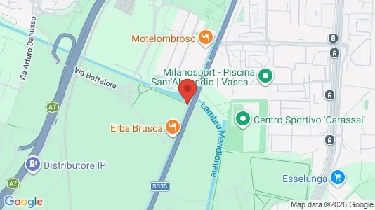 Apartments for rent i Milano Zona 5 - Vigentino, Chiaravalle, Gratosoglio - kort over placeringen