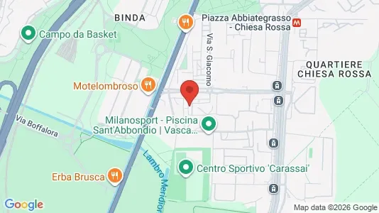 Apartments for rent i Milano Zona 5 - Vigentino, Chiaravalle, Gratosoglio - kort over placeringen