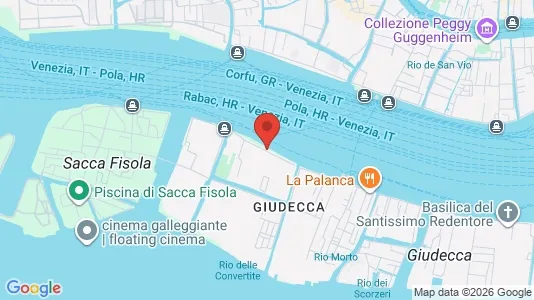Apartments for rent i Venice - kort over placeringen