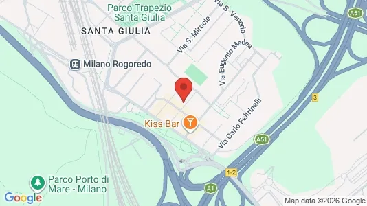 Apartments for rent i Milano Zona 4 - Vittoria, Forlanini - kort over placeringen