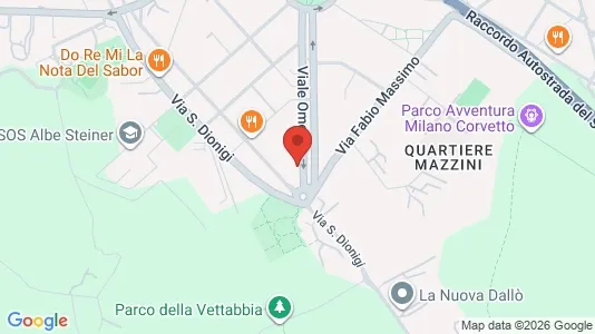 Apartments for rent i Milano Zona 5 - Vigentino, Chiaravalle, Gratosoglio - kort over placeringen