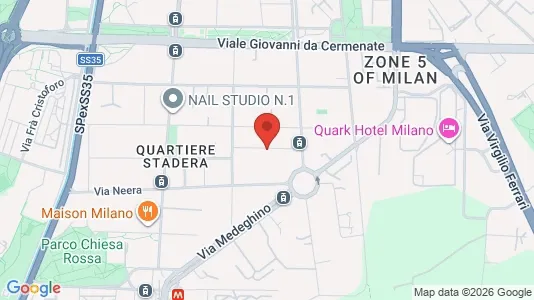 Apartments for rent i Milano Zona 5 - Vigentino, Chiaravalle, Gratosoglio - kort over placeringen