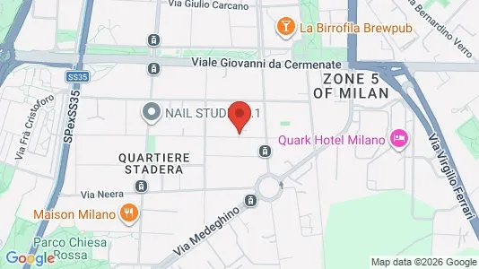 Apartments for rent i Milano Zona 5 - Vigentino, Chiaravalle, Gratosoglio - kort over placeringen
