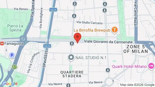 Apartments for rent i Milano Zona 5 - Vigentino, Chiaravalle, Gratosoglio - kort over placeringen