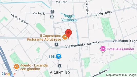 Apartments for rent i Milano Zona 5 - Vigentino, Chiaravalle, Gratosoglio - kort over placeringen