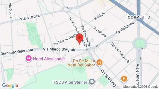 Apartments for rent i Milano Zona 5 - Vigentino, Chiaravalle, Gratosoglio - kort over placeringen