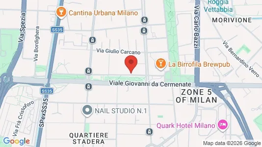 Rooms for rent i Milano Zona 5 - Vigentino, Chiaravalle, Gratosoglio - kort over placeringen