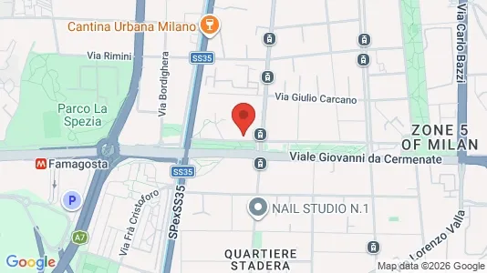 Apartments for rent i Milano Zona 5 - Vigentino, Chiaravalle, Gratosoglio - kort over placeringen