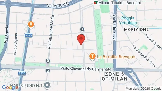 Rooms for rent i Milano Zona 5 - Vigentino, Chiaravalle, Gratosoglio - kort over placeringen
