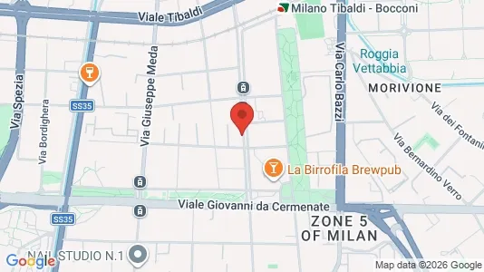 Rooms for rent i Milano Zona 5 - Vigentino, Chiaravalle, Gratosoglio - kort over placeringen