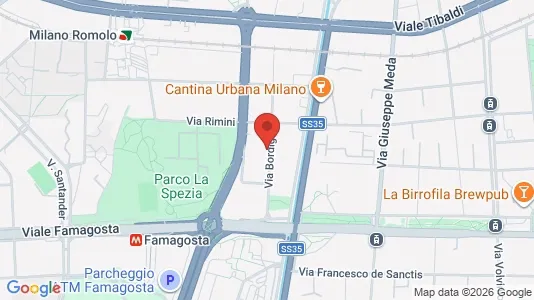 Rooms for rent i Milano Zona 5 - Vigentino, Chiaravalle, Gratosoglio - kort over placeringen