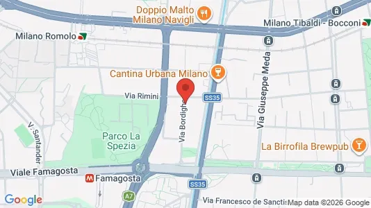 Apartments for rent i Milano Zona 5 - Vigentino, Chiaravalle, Gratosoglio - kort over placeringen