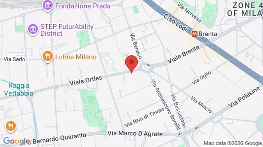 Rooms for rent i Milano Zona 5 - Vigentino, Chiaravalle, Gratosoglio - kort over placeringen