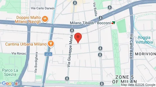 Apartments for rent i Milano Zona 5 - Vigentino, Chiaravalle, Gratosoglio - kort over placeringen